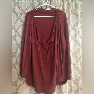 FP BEACH by free people oversized tunic